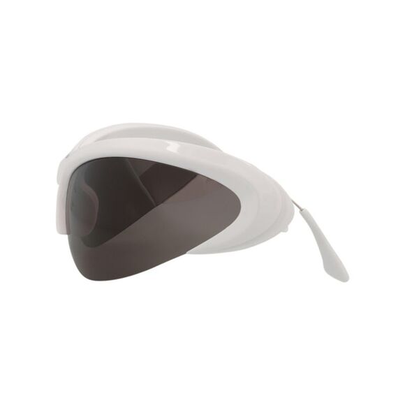 Balenciaga Shield-Frame Bio Injection Sunglasses White Unisex-Adult - Picture 5 of 7